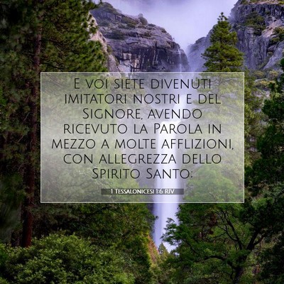1 Tessalonicesi 1:6 Versetto della Bibbia Spiegato