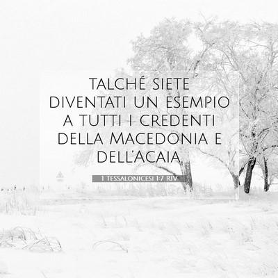 1 Tessalonicesi 1:7 Versetto della Bibbia Spiegato