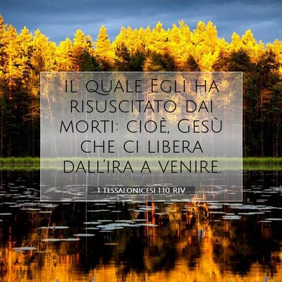 1 Tessalonicesi 1:10 Versetto della Bibbia Spiegato
