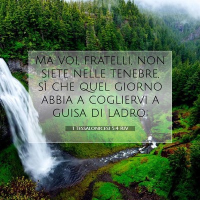 1 Tessalonicesi 5:4 RIV Immagine del Versetto della Bibbia