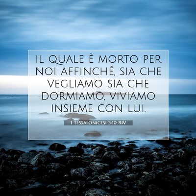1 Tessalonicesi 5:10 Versetto della Bibbia Spiegato