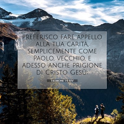 Filemone 1:9 Versetto della Bibbia Spiegato