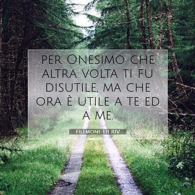 Filemone 1:11 Versetto della Bibbia Spiegato