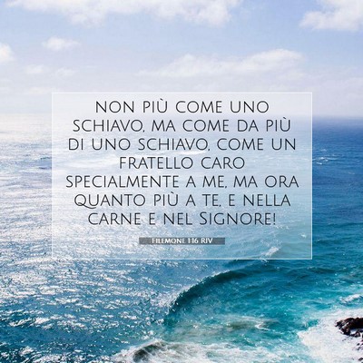Filemone 1:16 Versetto della Bibbia Spiegato