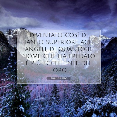 Ebrei 1:4 Versetto della Bibbia Spiegato