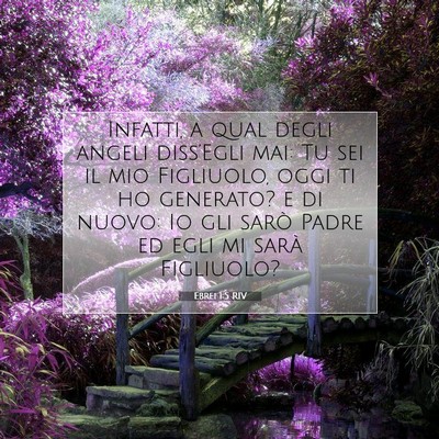 Ebrei 1:5 Versetto della Bibbia Spiegato