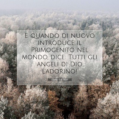 Ebrei 1:6 Versetto della Bibbia Spiegato
