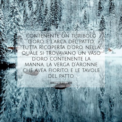 Ebrei 9:4 RIV Immagine del Versetto della Bibbia