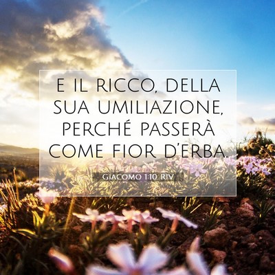 Giacomo 1:10 Versetto della Bibbia Spiegato