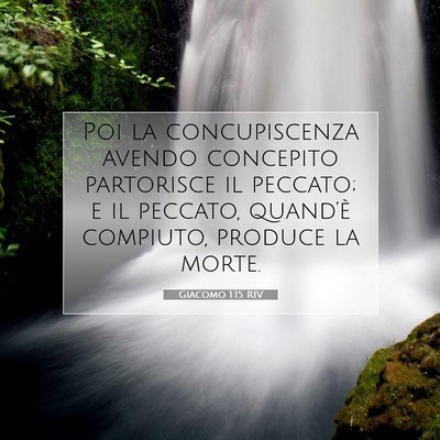 Giacomo 1:15 Versetto della Bibbia Spiegato