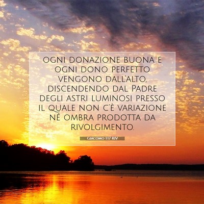 Giacomo 1:17 Versetto della Bibbia Spiegato