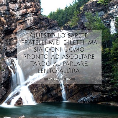 Giacomo 1:19 Versetto della Bibbia Spiegato