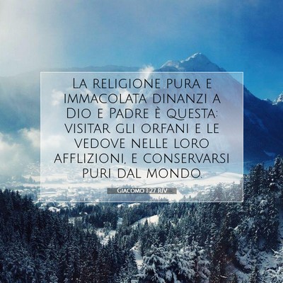 Giacomo 1:27 Versetto della Bibbia Spiegato