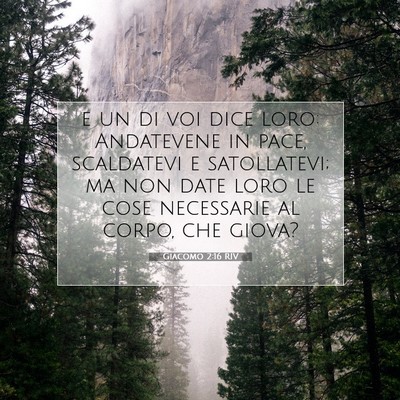 Giacomo 2:16 RIV Immagine del Versetto della Bibbia