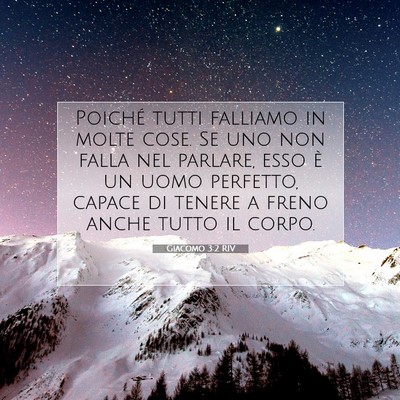 Giacomo 3:2 RIV Immagine del Versetto della Bibbia