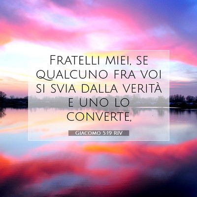 Giacomo 5:19 RIV Immagine del Versetto della Bibbia