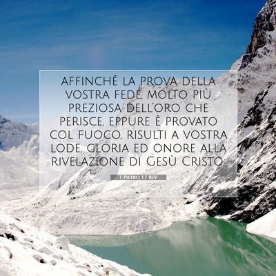 1 Pietro 1:7 Versetto della Bibbia Spiegato