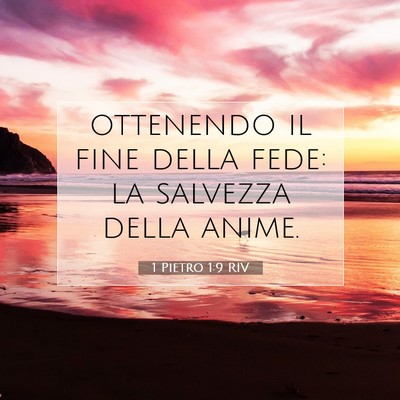 1 Pietro 1:9 Versetto della Bibbia Spiegato