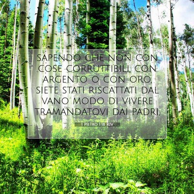 1 Pietro 1:18 Versetto della Bibbia Spiegato