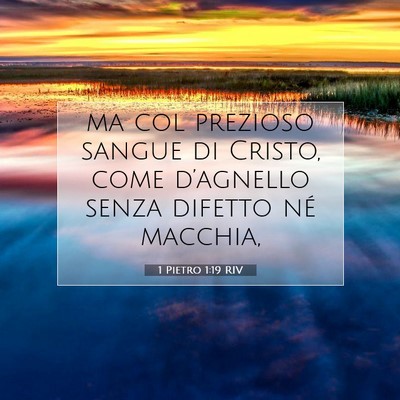 1 Pietro 1:19 Versetto della Bibbia Spiegato