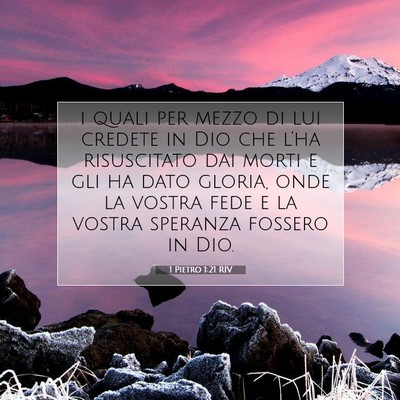 1 Pietro 1:21 Versetto della Bibbia Spiegato