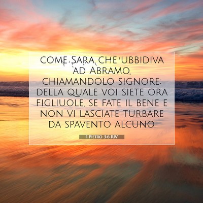 1 Pietro 3:6 Versetto della Bibbia Spiegato