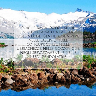 1 Pietro 4:3 RIV Immagine del Versetto della Bibbia