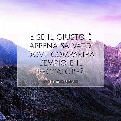 1 Pietro 4:18 Versetto della Bibbia Spiegato