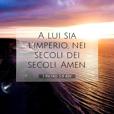 1 Pietro 5:11 Versetto della Bibbia Spiegato