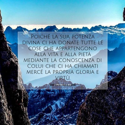 2 Pietro 1:3 Versetto della Bibbia Spiegato