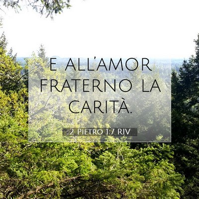 2 Pietro 1:7 Versetto della Bibbia Spiegato