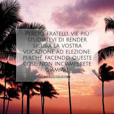 2 Pietro 1:10 Versetto della Bibbia Spiegato