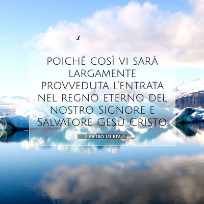2 Pietro 1:11 Versetto della Bibbia Spiegato