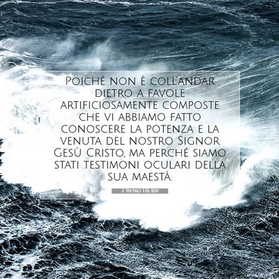2 Pietro 1:16 Versetto della Bibbia Spiegato