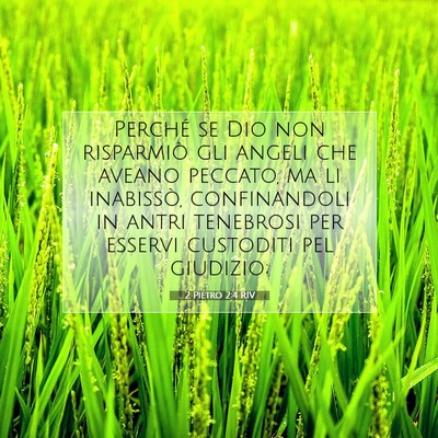 2 Pietro 2:4 Versetto della Bibbia Spiegato