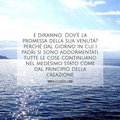 2 Pietro 3:4 Versetto della Bibbia Spiegato