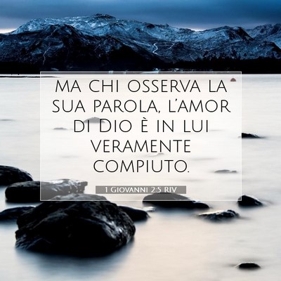 1 Giovanni 2:5 Versetto della Bibbia Spiegato