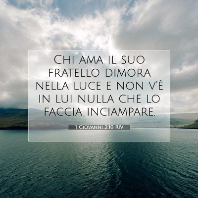 1 Giovanni 2:10 Versetto della Bibbia Spiegato