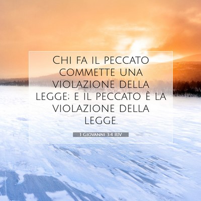 1 Giovanni 3:4 Versetto della Bibbia Spiegato