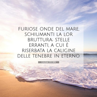 Giuda 1:13 Versetto della Bibbia Spiegato