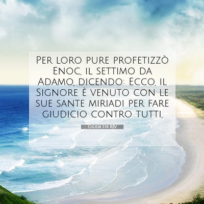 Giuda 1:14 Versetto della Bibbia Spiegato
