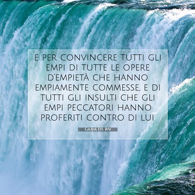 Giuda 1:15 Versetto della Bibbia Spiegato