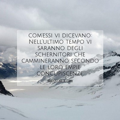 Giuda 1:18 Versetto della Bibbia Spiegato