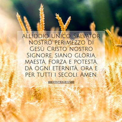 Giuda 1:25 Versetto della Bibbia Spiegato