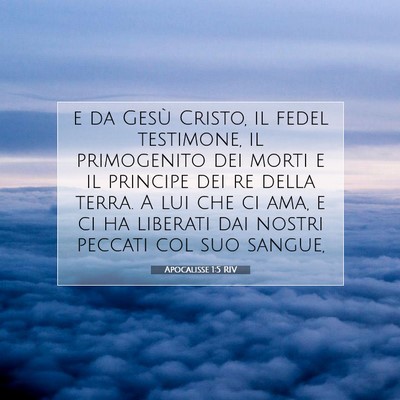 Apocalisse 1:5 Versetto della Bibbia Spiegato