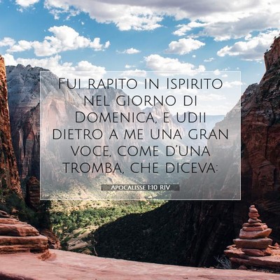 Apocalisse 1:10 Versetto della Bibbia Spiegato