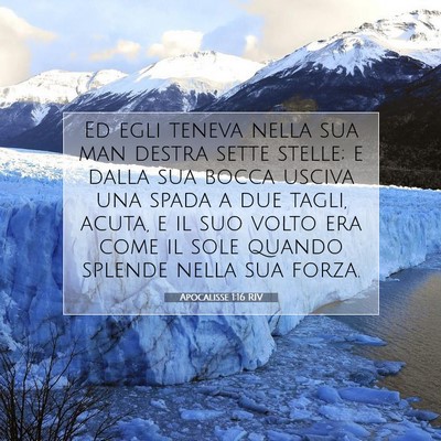 Apocalisse 1:16 Versetto della Bibbia Spiegato
