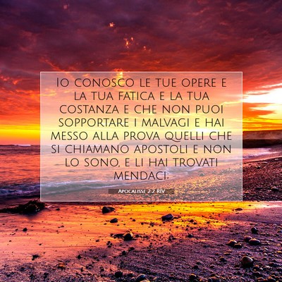 Apocalisse 2:2 RIV Immagine del Versetto della Bibbia