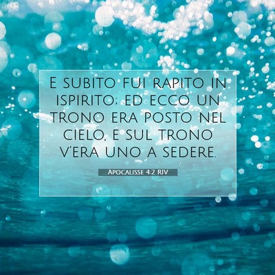 Apocalisse 4:2 Versetto della Bibbia Spiegato