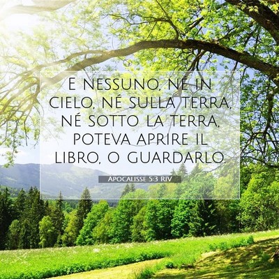 Apocalisse 5:3 Versetto della Bibbia Spiegato